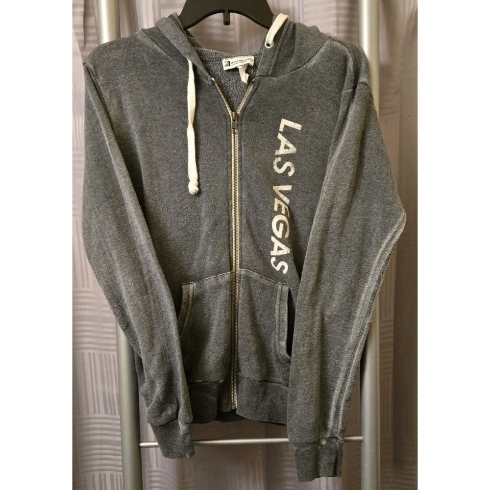 MGM Resorts‎ Las Vegas Gray Medium Zip-Up Jacket Hoodie